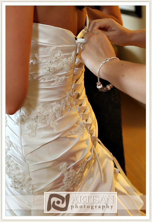 bride getting ready