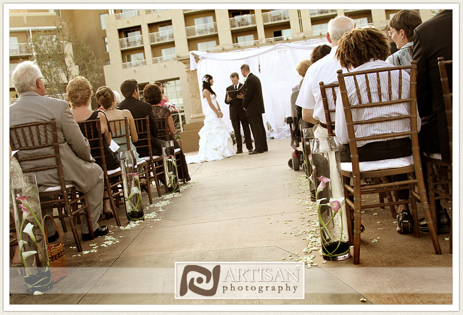 ceremony site full view