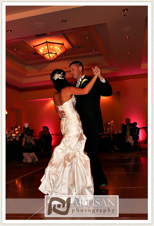 bride and groom first dance pictures