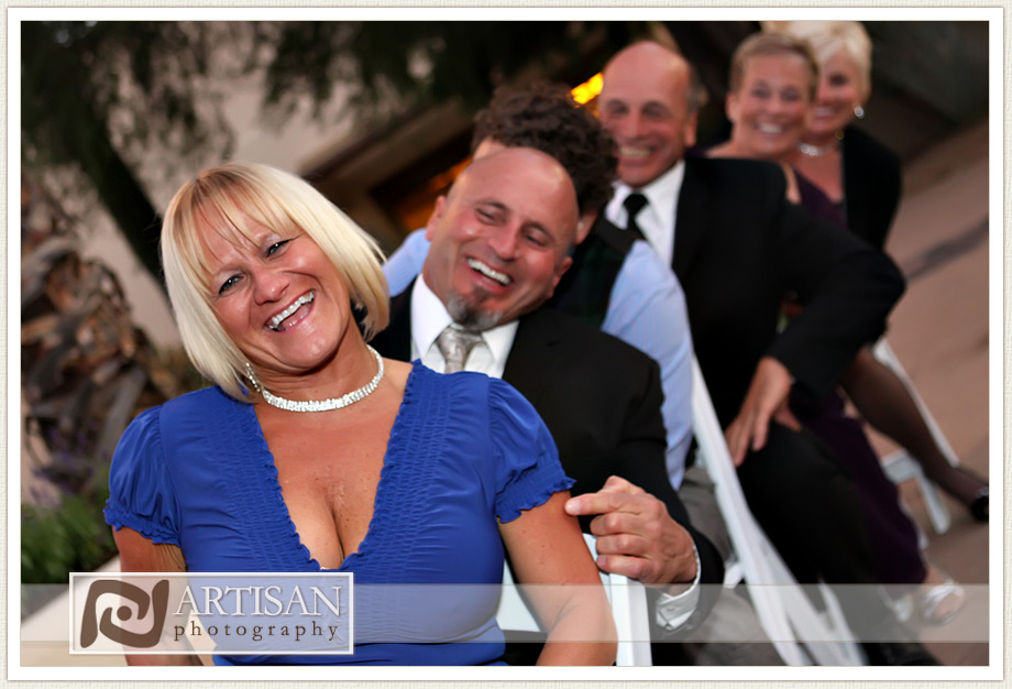 Camelback Inn Wedding Image of guests having fun