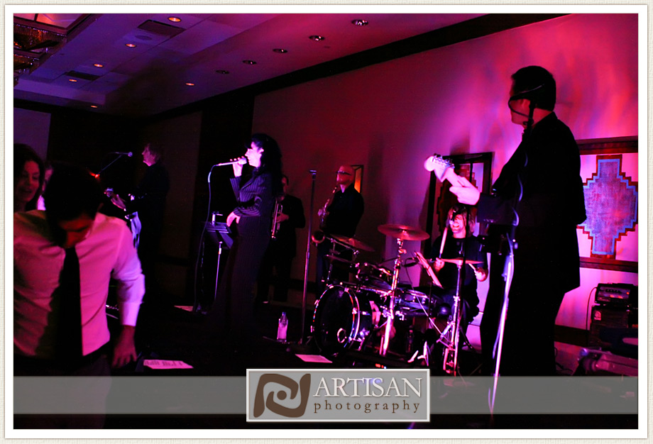 Camelback Inn Wedding Image of guests having fun dancing