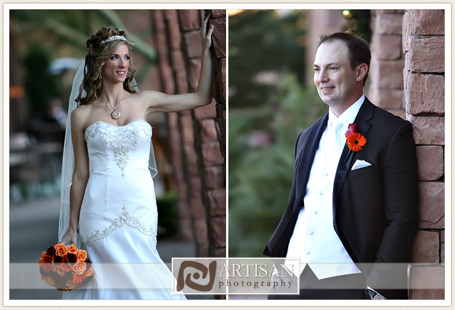 bride and groom picture at the Westin Kierland Resort