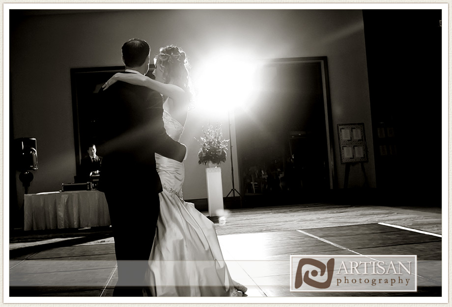 bride and groom first dance  at the Westin Kierland Resort