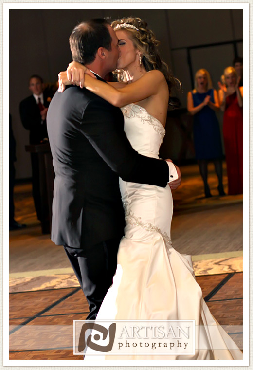 bride and groom first dance at the Westin Kierland Resort