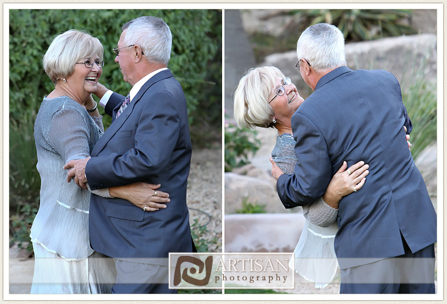 bride and groom dancing at Sanctuary