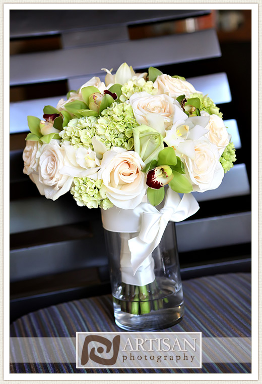 Bridal Bouquet with white flowers