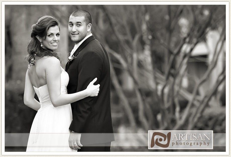 Bride and groom picture at Firesky Resort in Arizona