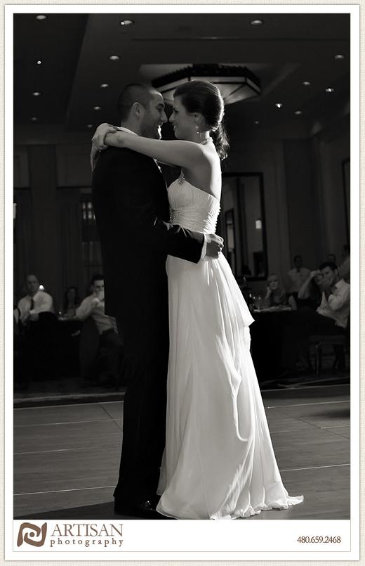 Bride and groom First Dance