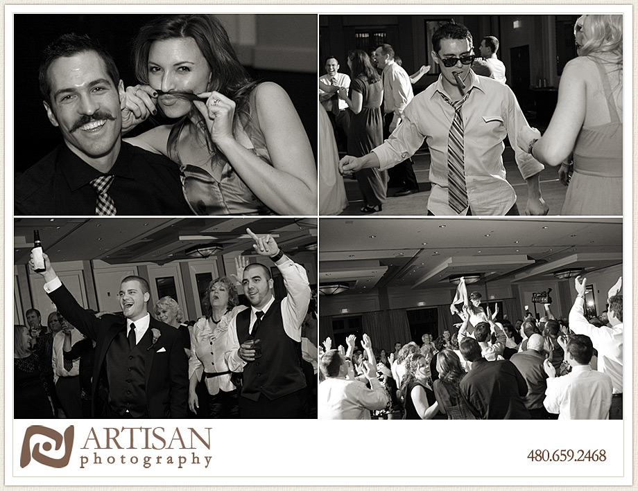 Wedding reception pictures people having fun