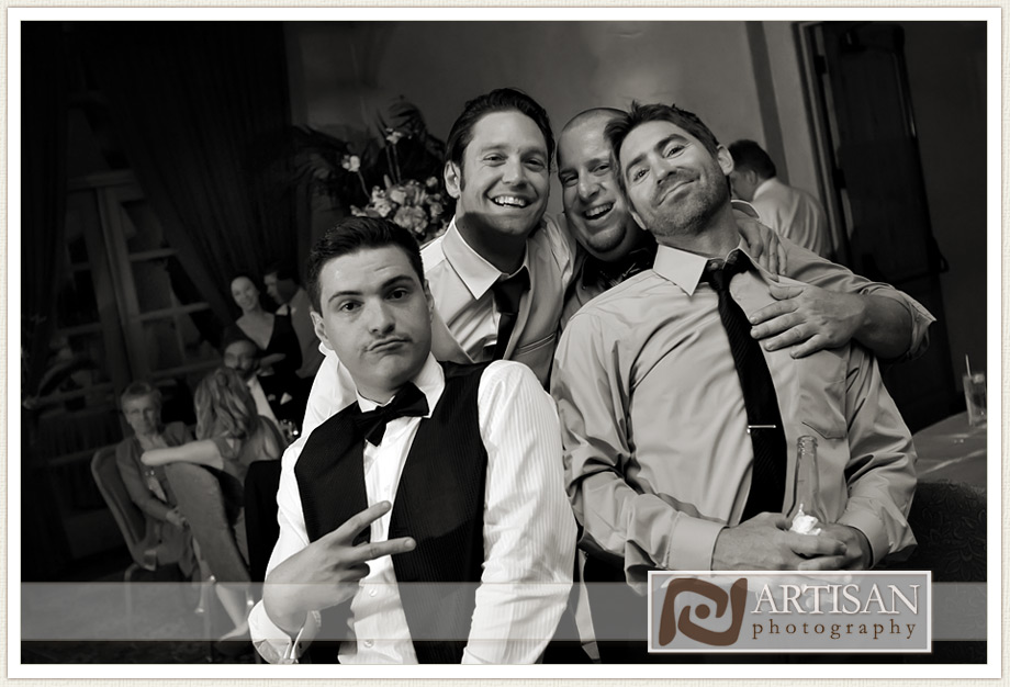 Royal Palms Wedding image of  guys at the wedding