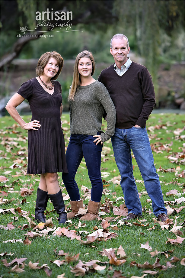 family photoshoot in carlsbad in a beautiful fall setting