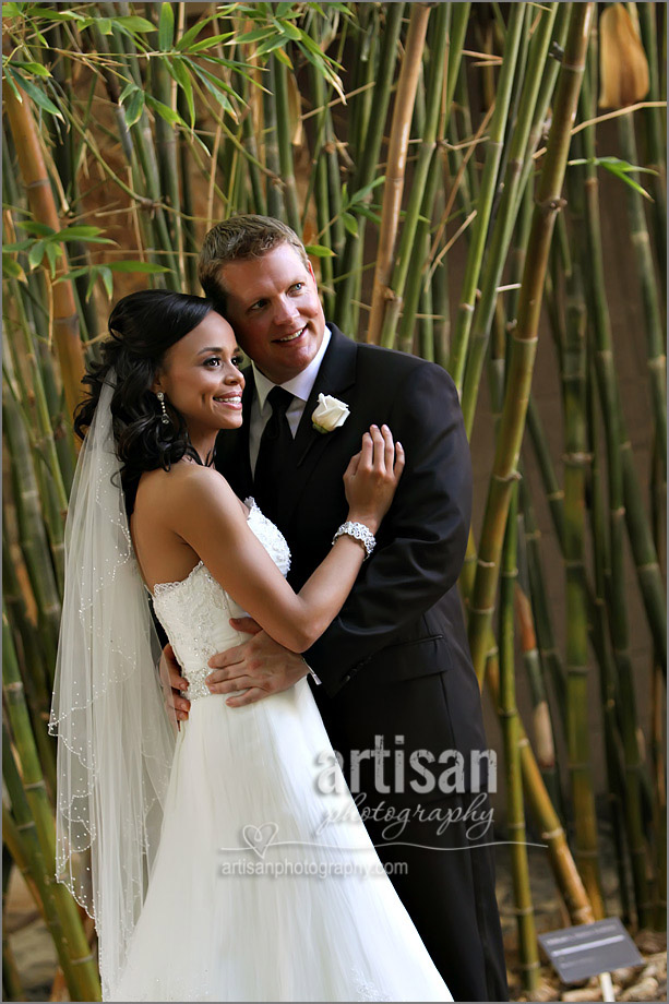 Bride & Groom during their reveal at The Sanctuary Mountain