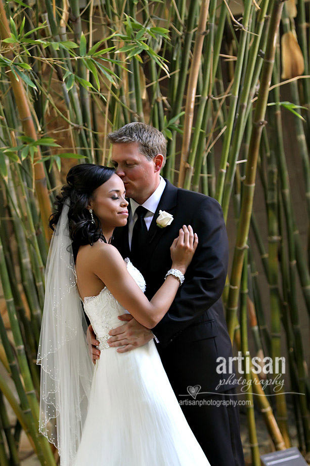 Bride & Groom during their reveal at The Sanctuary Mountain