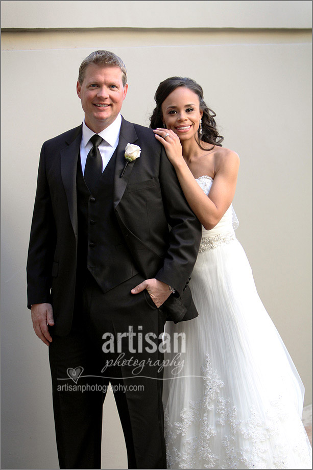 Bride & Groom during their reveal at The Sanctuary Mountain