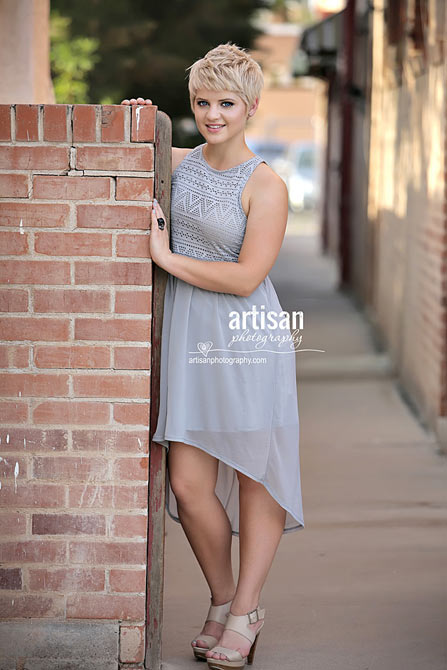 High School Senior Girl portraits full body