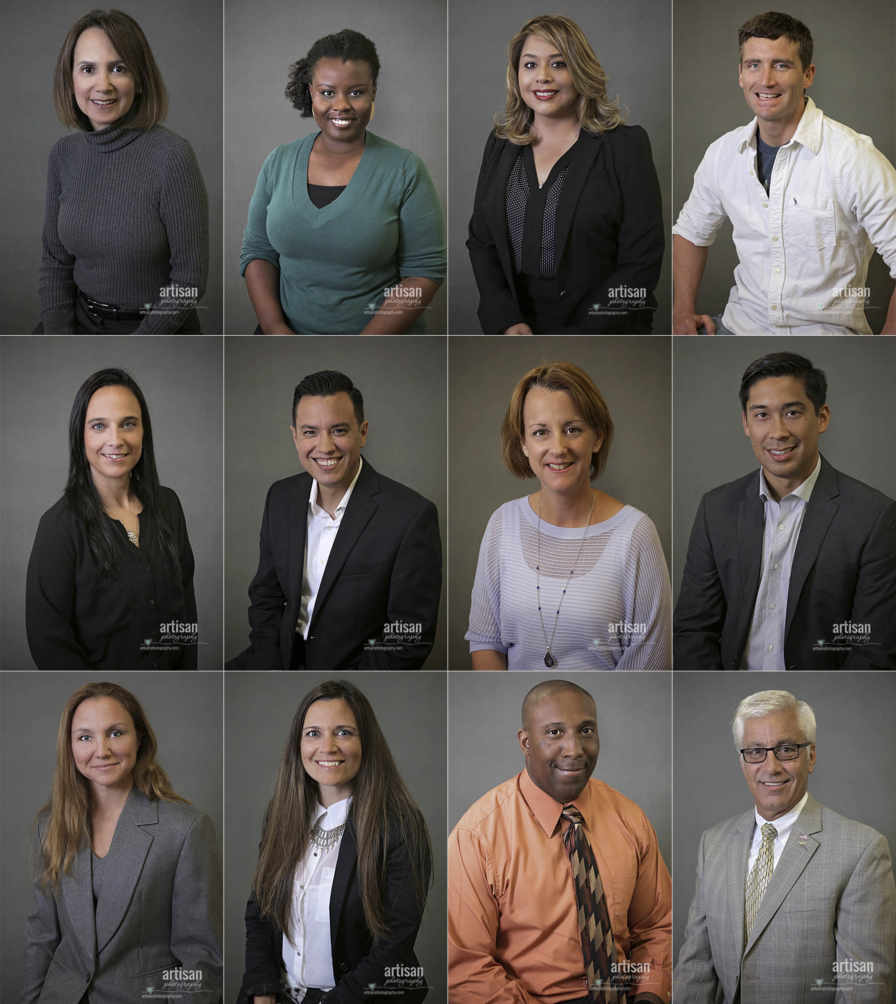 Headshots Carlsbad Photographer grey background