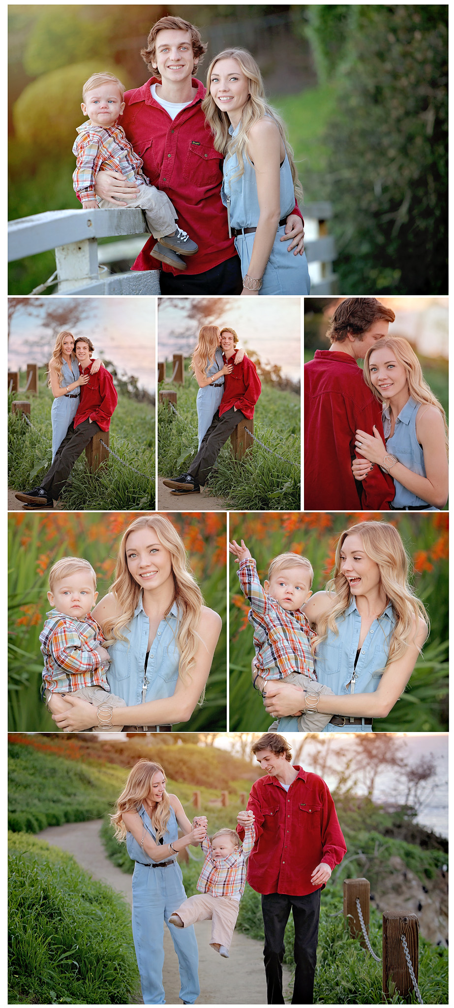 family photo, mom dad and little toddler boy, La Jolla photographer greater San Diego area