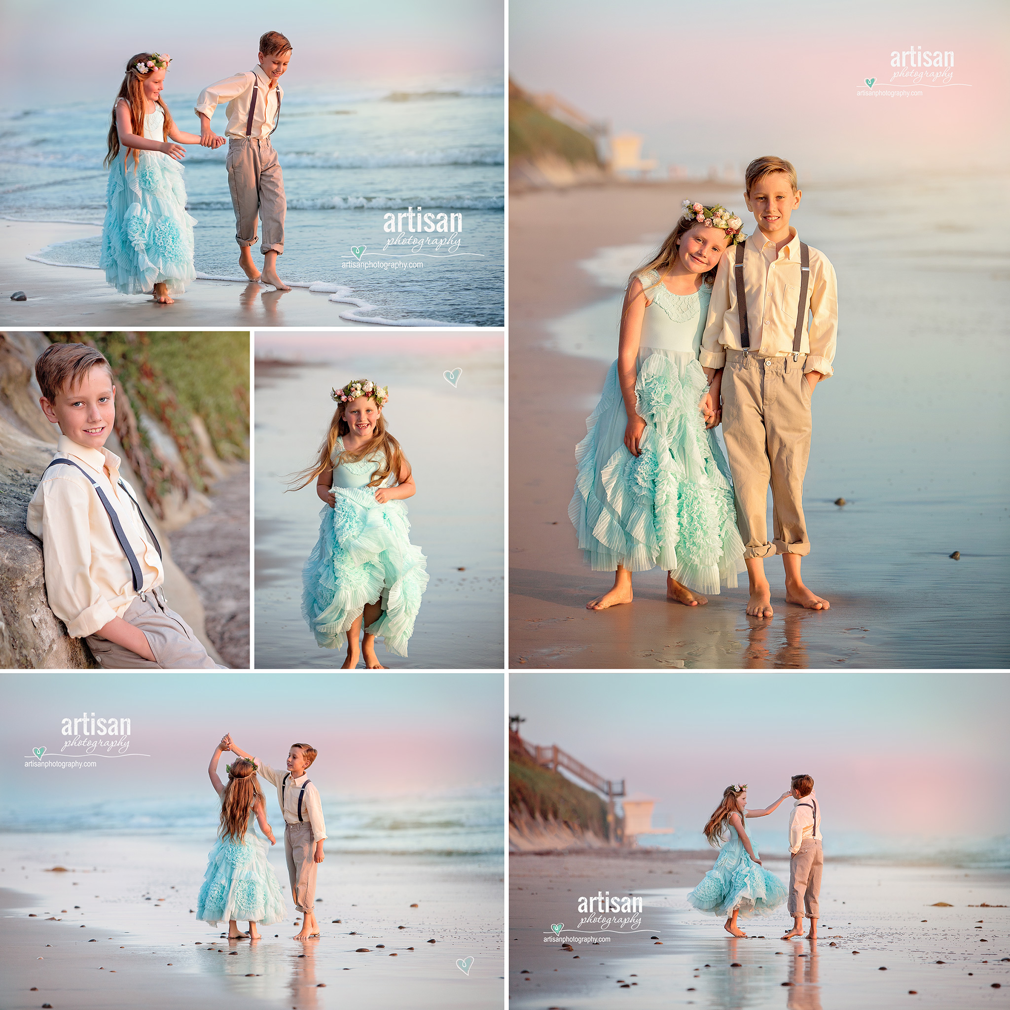 Artisan Photography Styled photoshoot on the beach - vintage