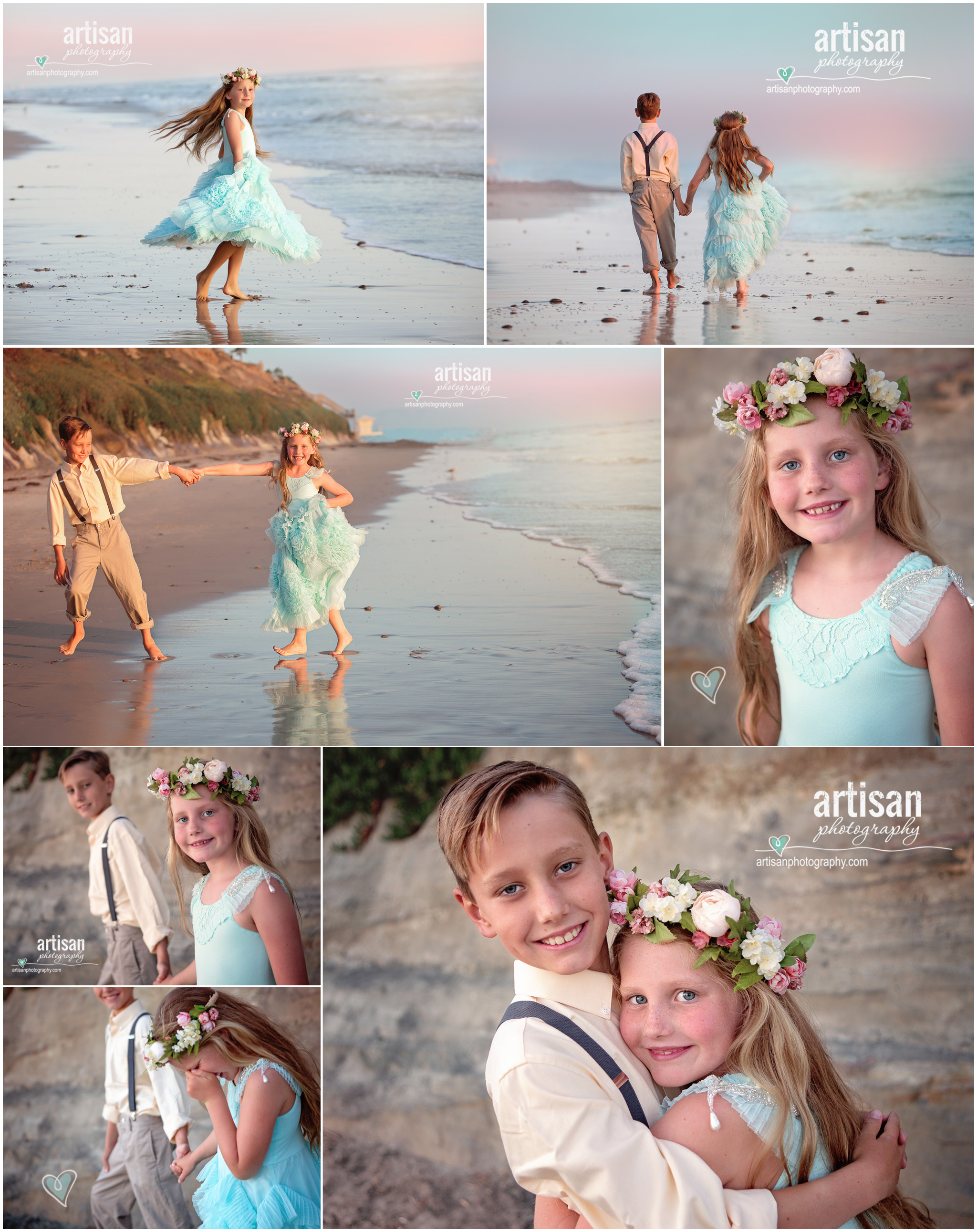 Artisan Photography Styled photoshoot on the beach - vintage