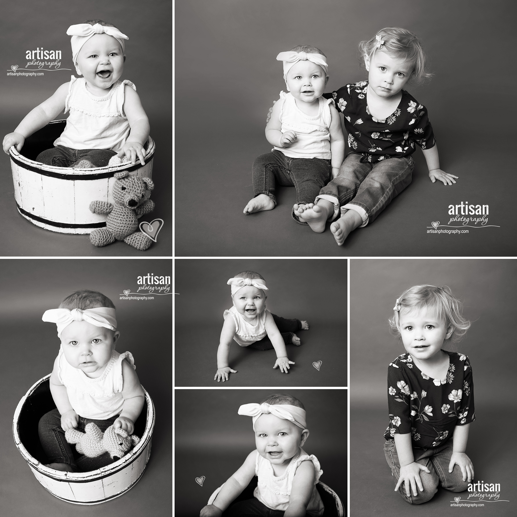 Carlsbad Photographer classic Studio Photo sisters portraits