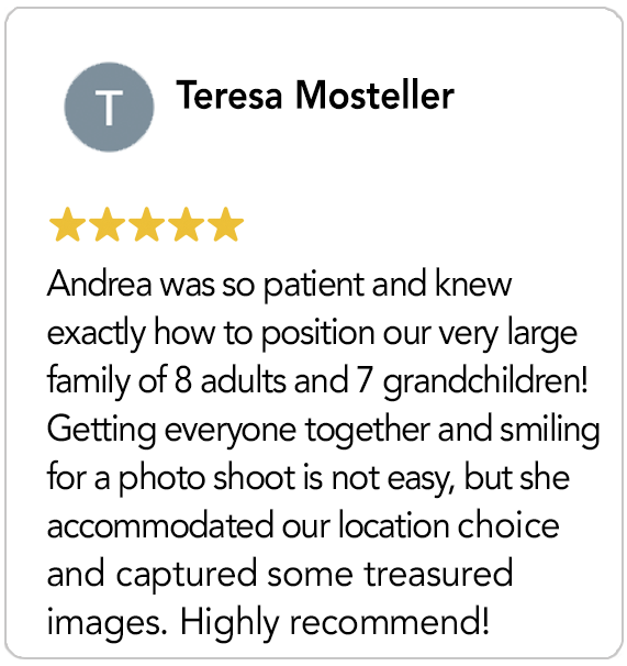 Artisan Photography Client Reveiw Teresa